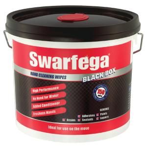 DEB Swarfega Black Wipes Box 150