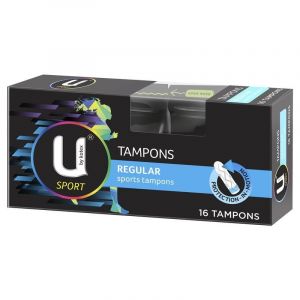 Kotex U Tampons Regular - Pk 16