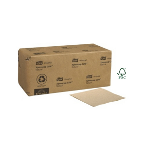Tork Xpressnap 1Ply Cafe Natural Napkin N10 - Ctn of 6000