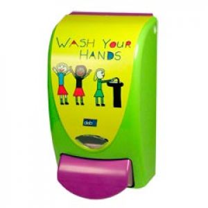 Wash Your Hands Deb Azure Foam Soap Dispenser