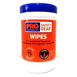 Pro Choice ISOWIPE Bactericidal Wipes Canister 75