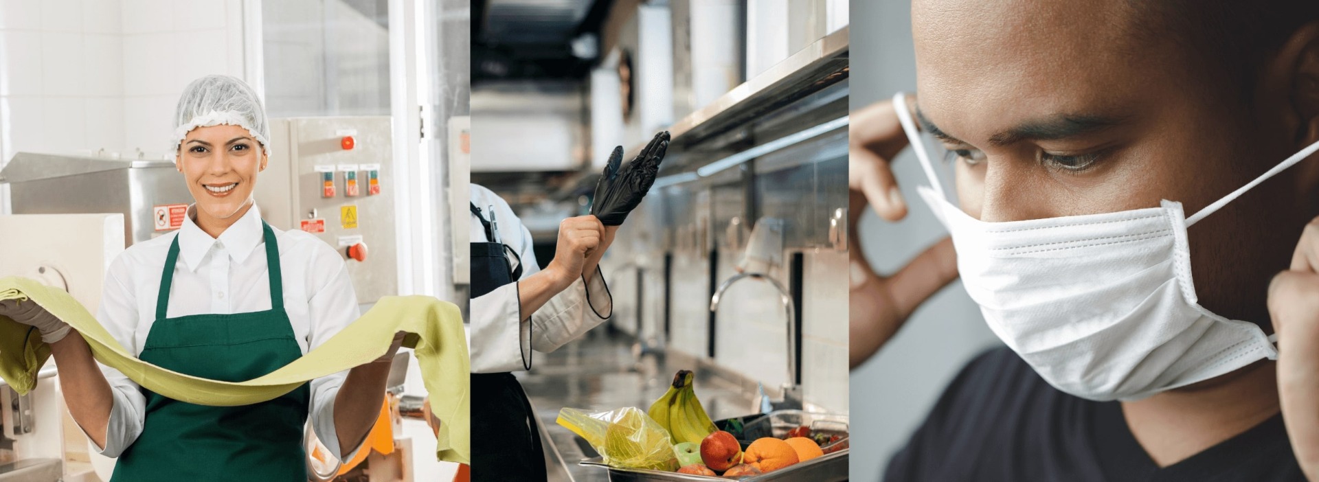 CLeaning in kitchen